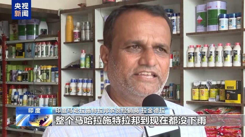 厄尔尼诺带来高温少雨印度农业面临考验