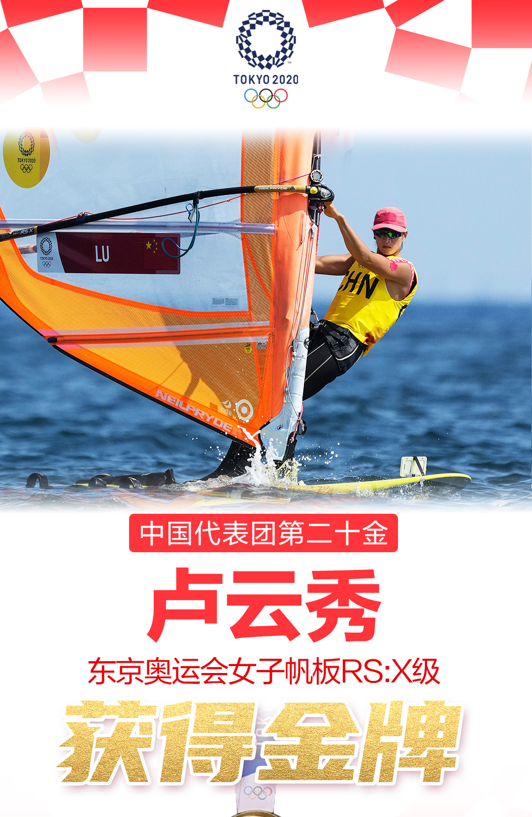 第金 踏浪而来 卢云秀女子帆板rs X级夺冠 京报网