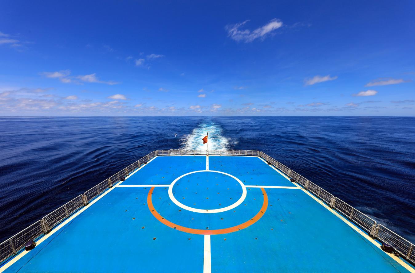完成问天舱等海上测控任务 远望5号船返回母港 完成问天舱等海上测控任务 远望5号船返回母港