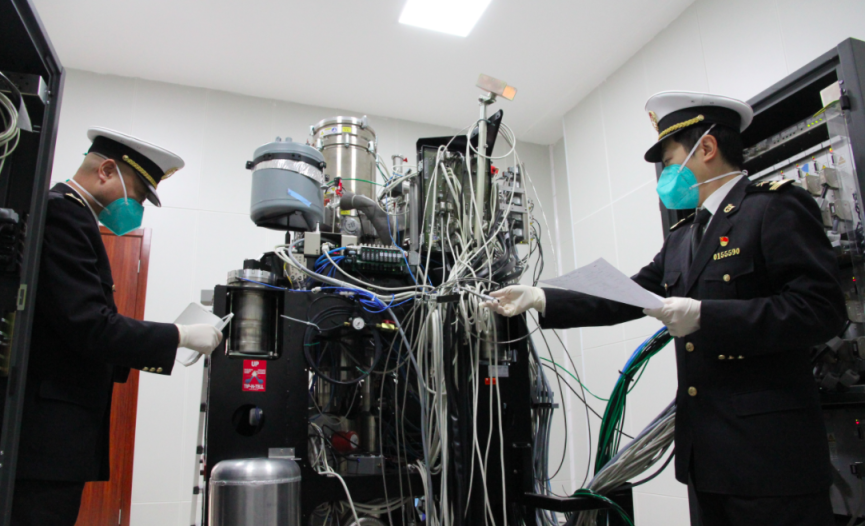 北京海淀海关查验进口高精尖仪器实现高效通关