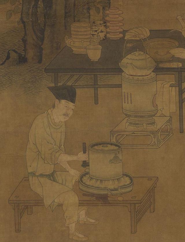 冬至|故宫藏画里的“围炉煮茶”:竹炉汤沸火初红_北京日报网