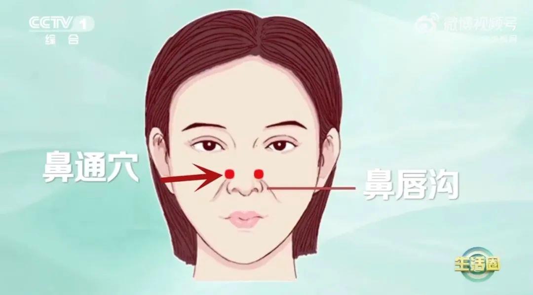 鼻子堵塞不通气?闻不到味道?试试这2个穴位_北京日报网