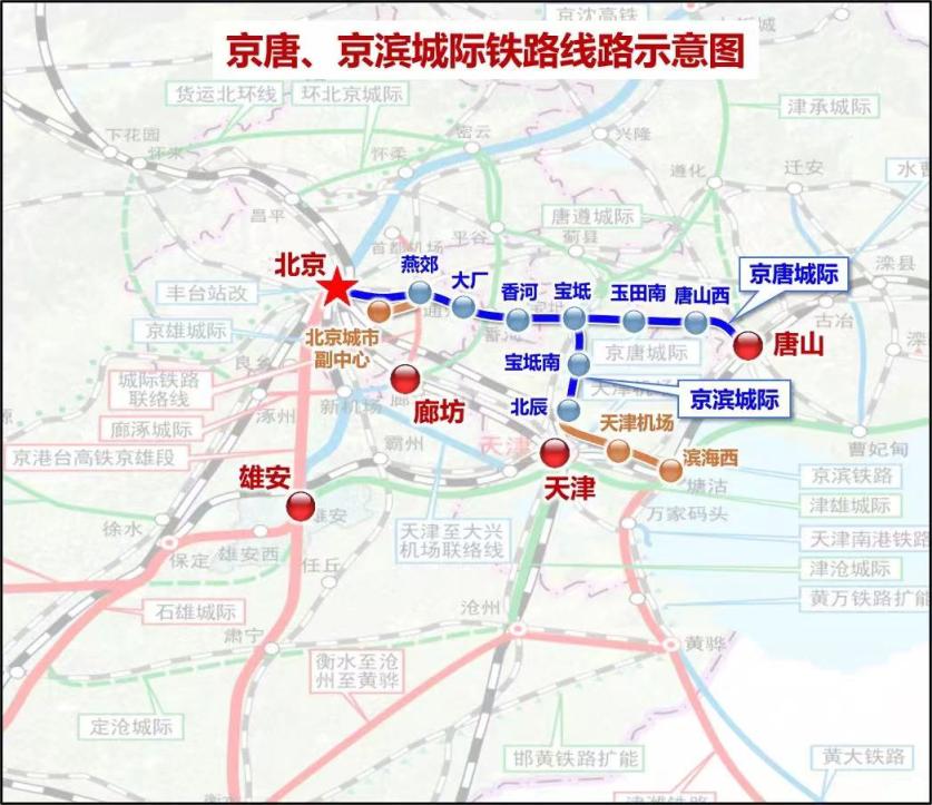 京滨高铁规划图图片