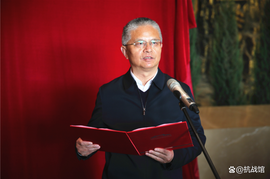 岳志勇司长强调,中国人民抗日战争纪念馆和淮海战役纪念馆此次合作