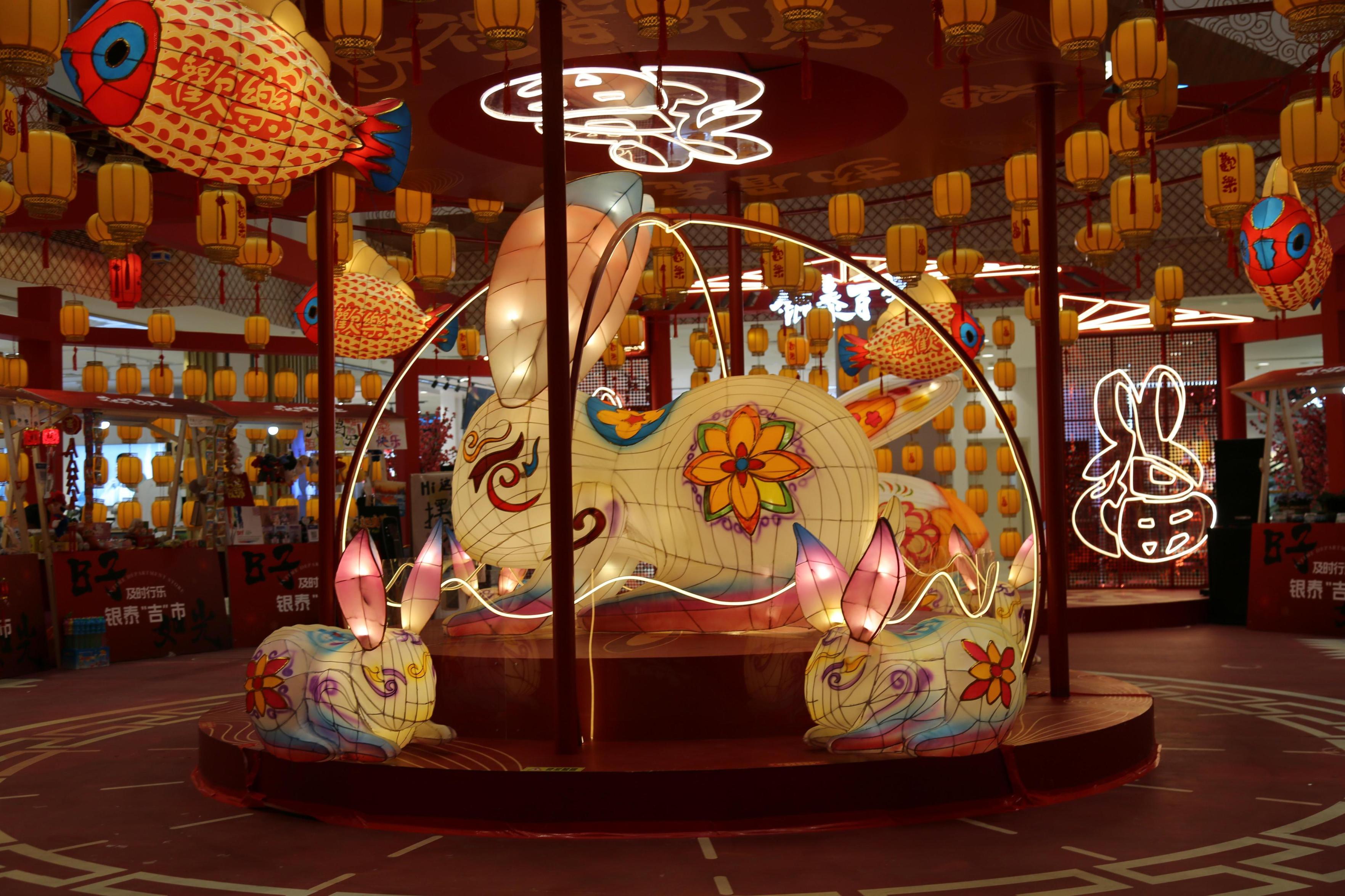 花灯初上新春花灯会国风还能这样玩