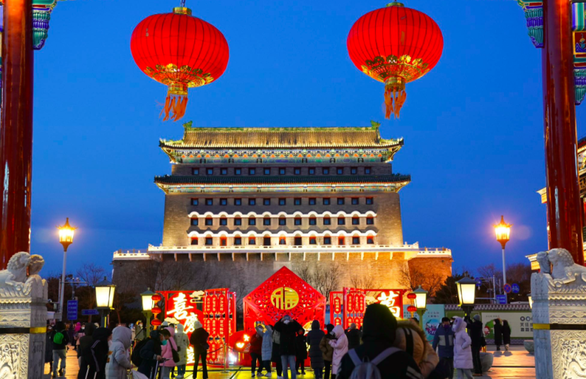 浓浓年味儿,氛围感拉满!北京春节夜景抢先看_北京日报网