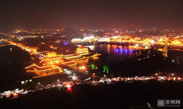 无棣古城火树银花不夜天喜乐元宵味最浓