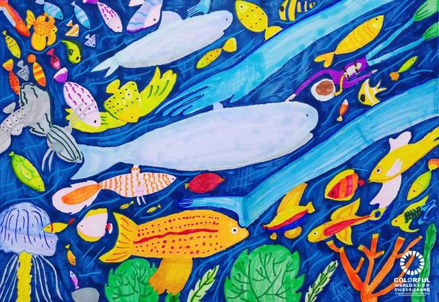 儿童组 一等奖选送单位:四川·成都墨趣里作者:张涵曦(9岁)作品名称