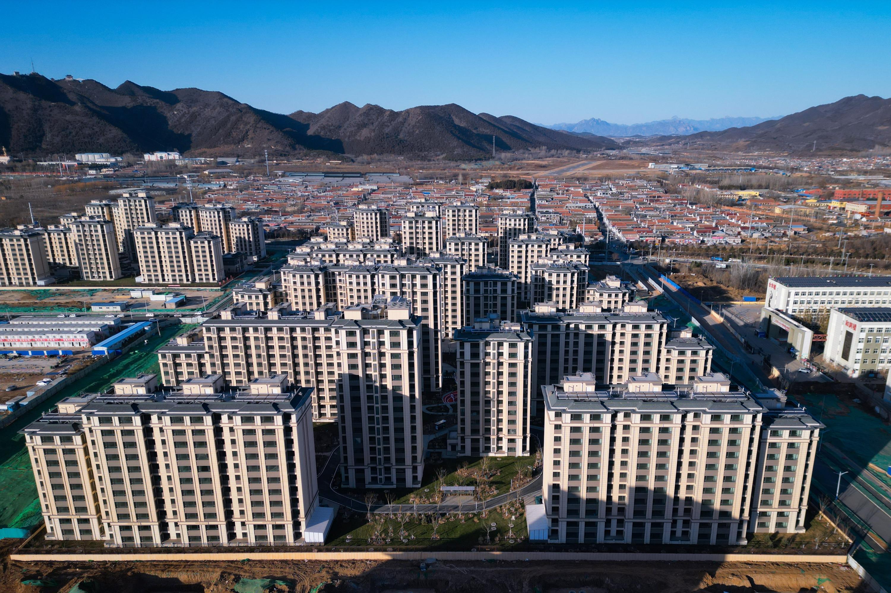 将山景融入社区!密云4919套安置房,全面完工_北京日报网