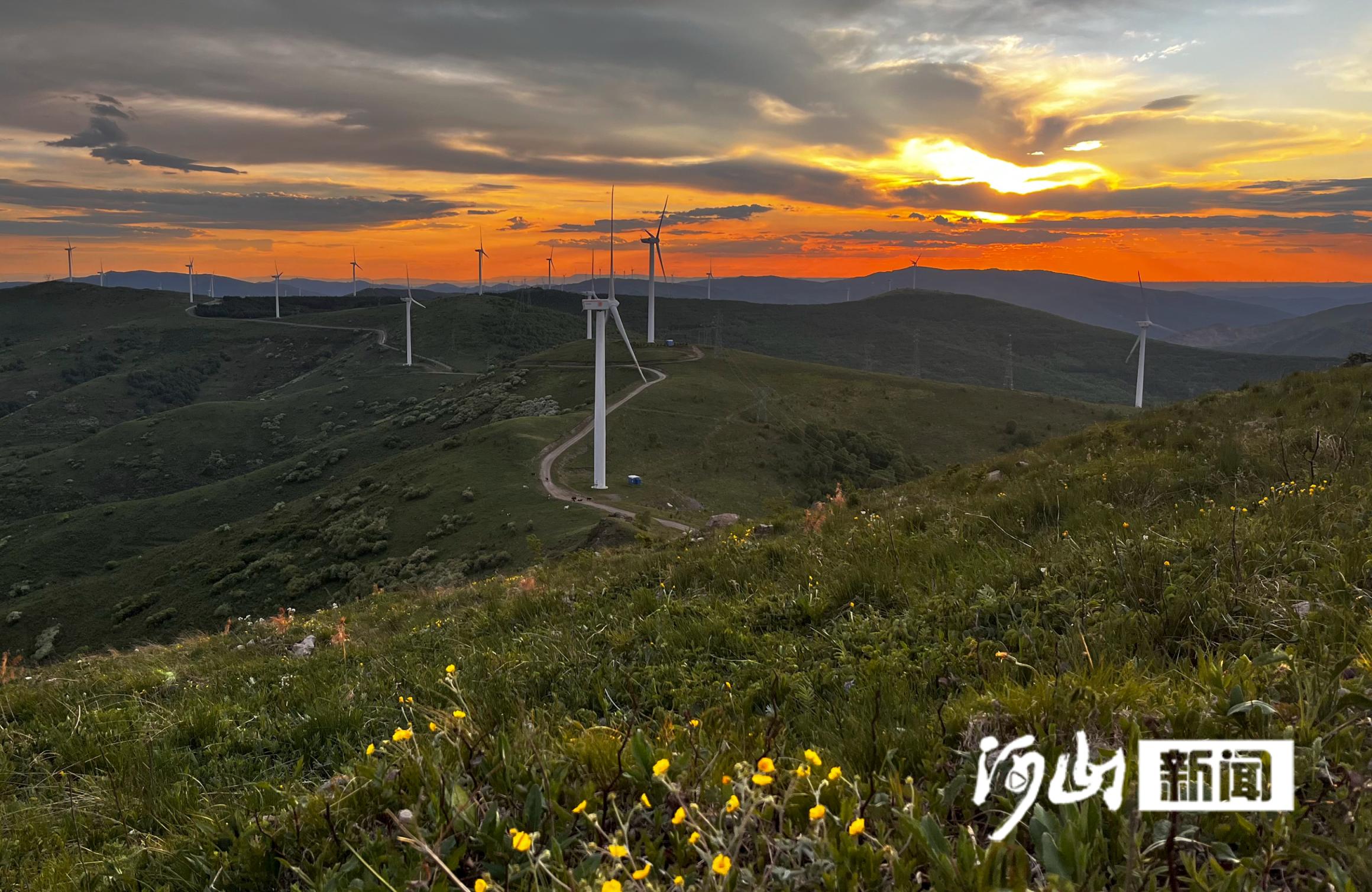 滑雪胜地越野天堂崇礼喜鹊梁上繁花云海等你来