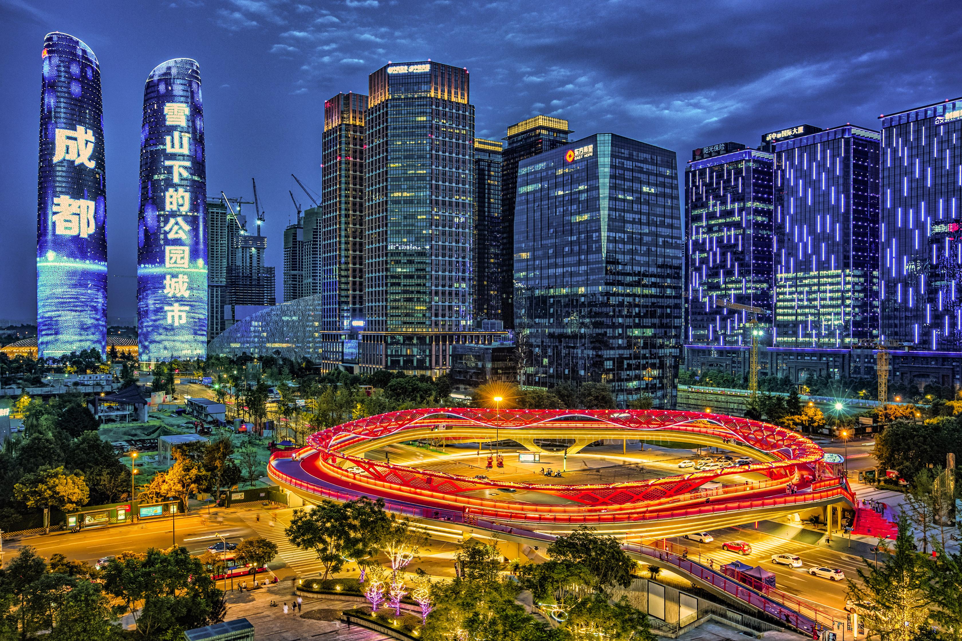 成都的朋友圈遍五洲