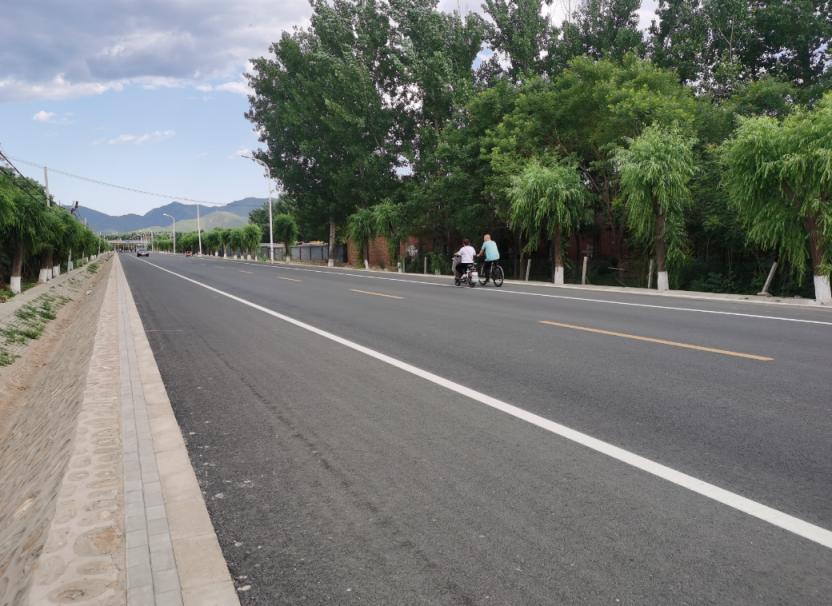 平谷公路分局先行先试推进郊区普通公路网慢行系统建设助力乡村振兴