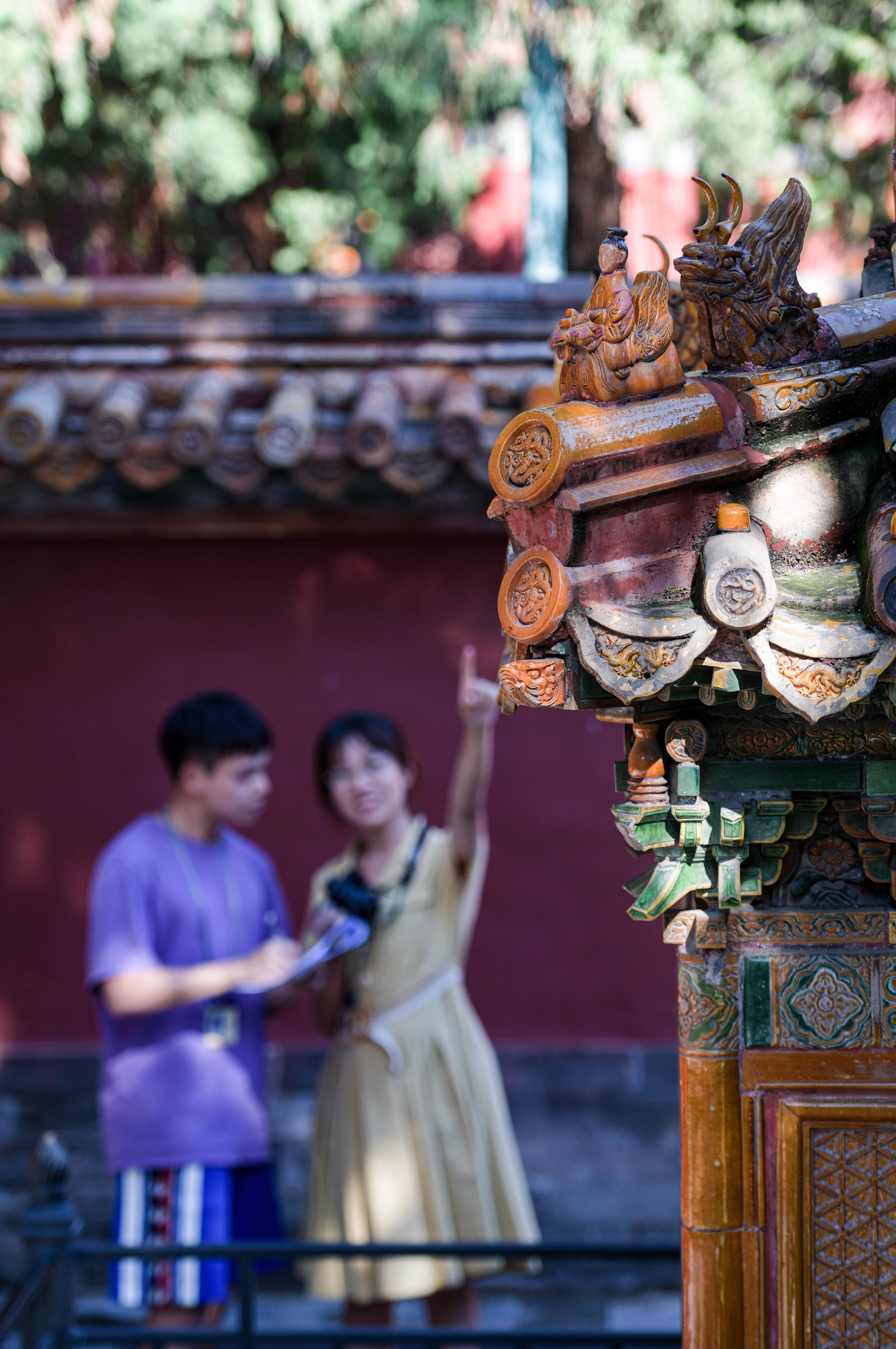 我在故宫学文保粤港澳学子走进北京紫禁城