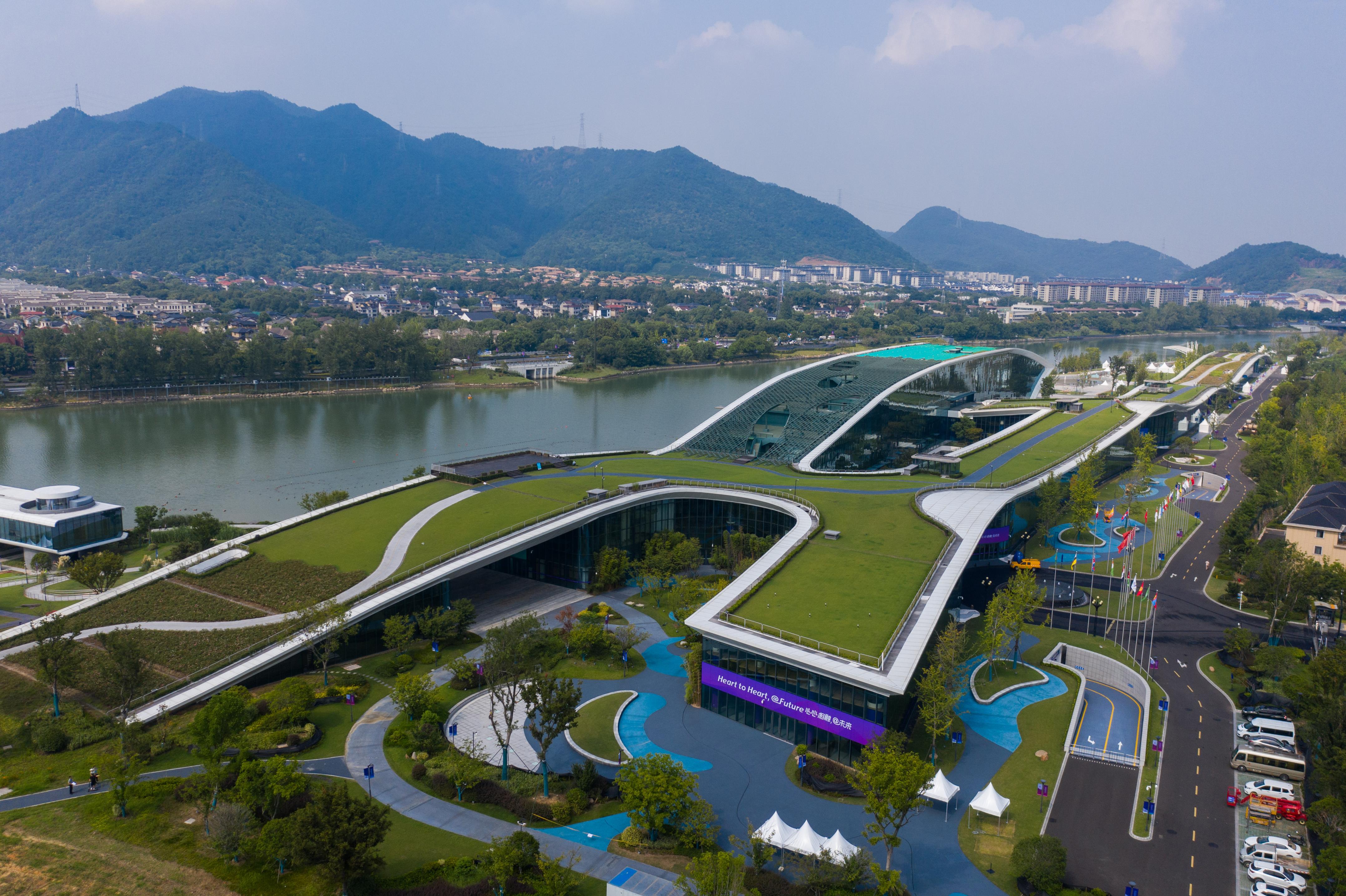一幅流动的富春山居图探访杭州富阳区亚运场馆
