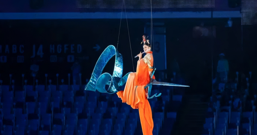 杭州亚运会开幕式上有一竹笛仙子是00后