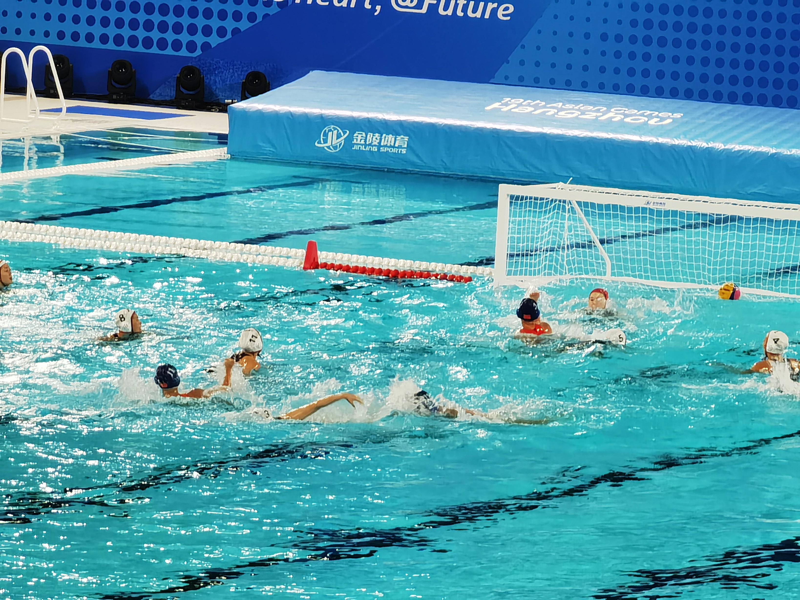 成功卫冕中国女子水球队夺亚运会冠军