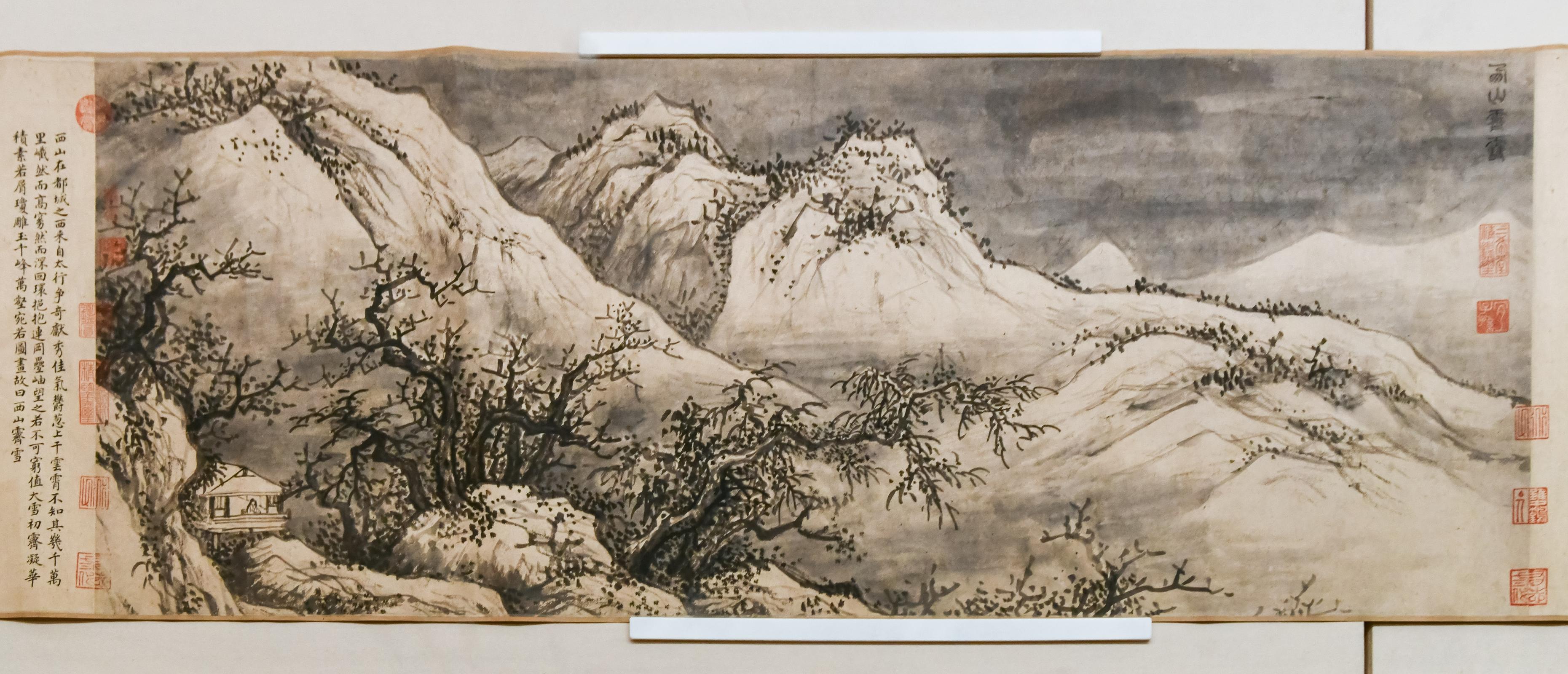 燕京八景图卷》国博展出，带你与古人一起城市漫步