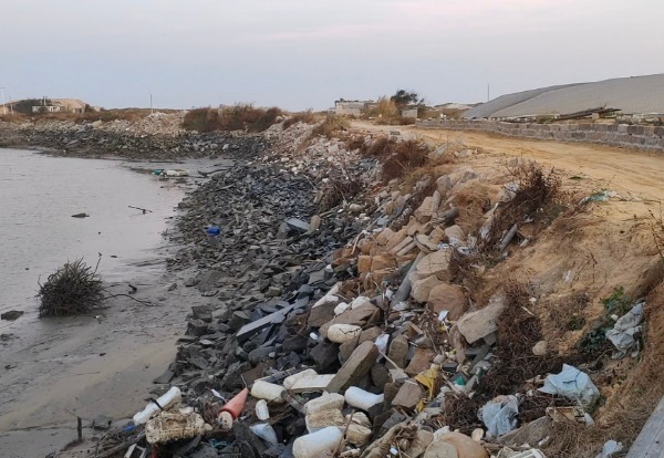 督察现场丨禁养区的海水养殖场