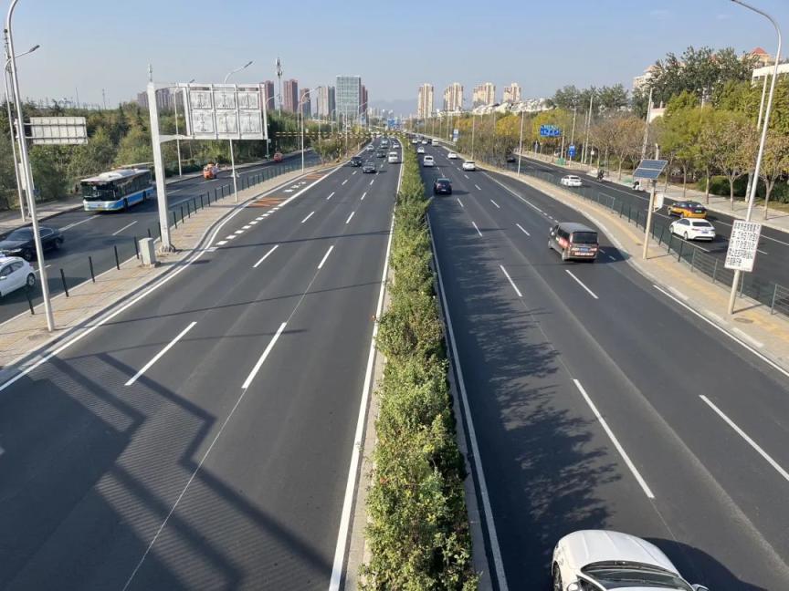今年市管城市道路大修工程全部完工_京报网