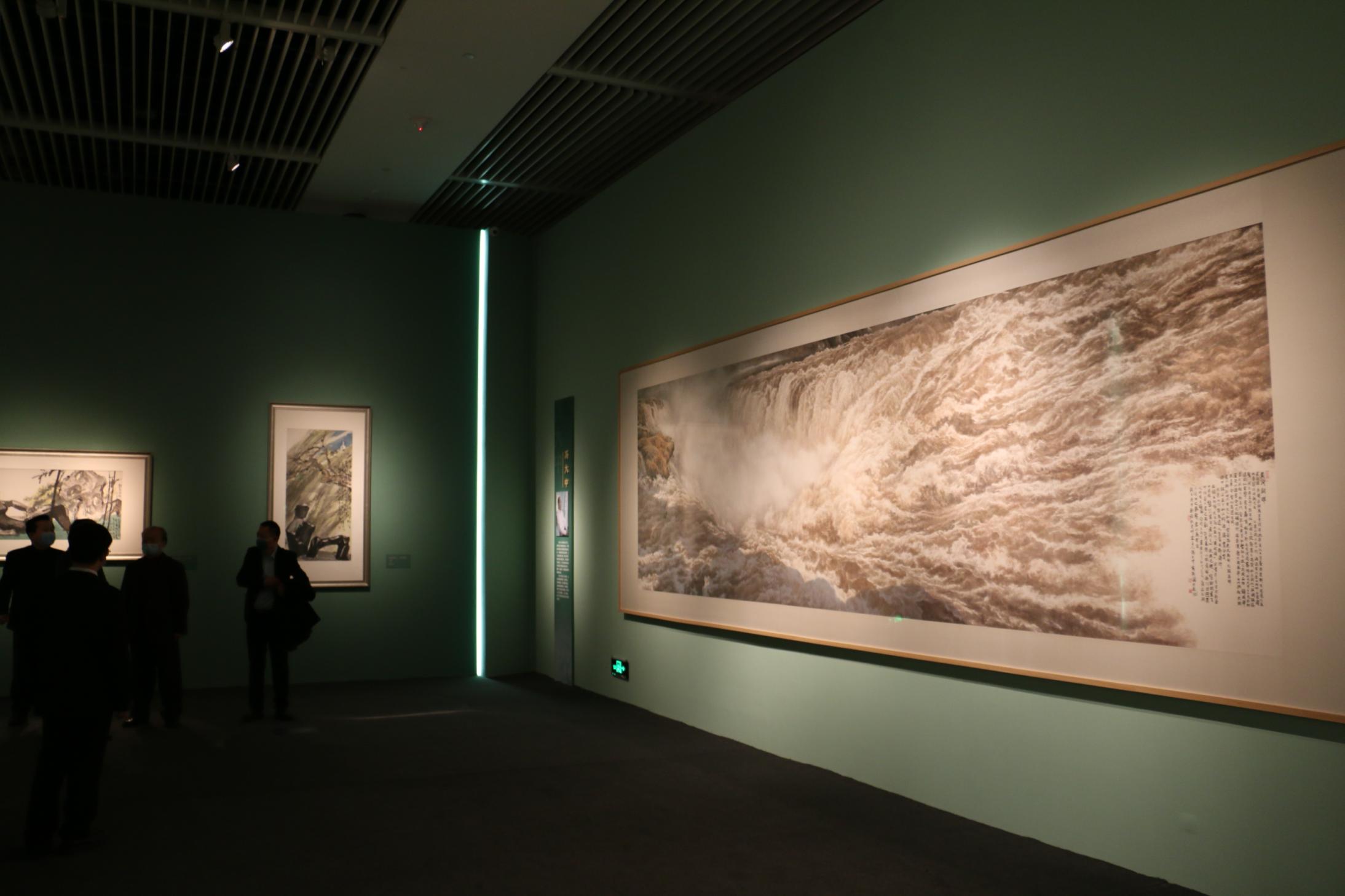 “笔墨新章”中国画学术邀请展亮相国博，15位当代美术家力作展出_京报网