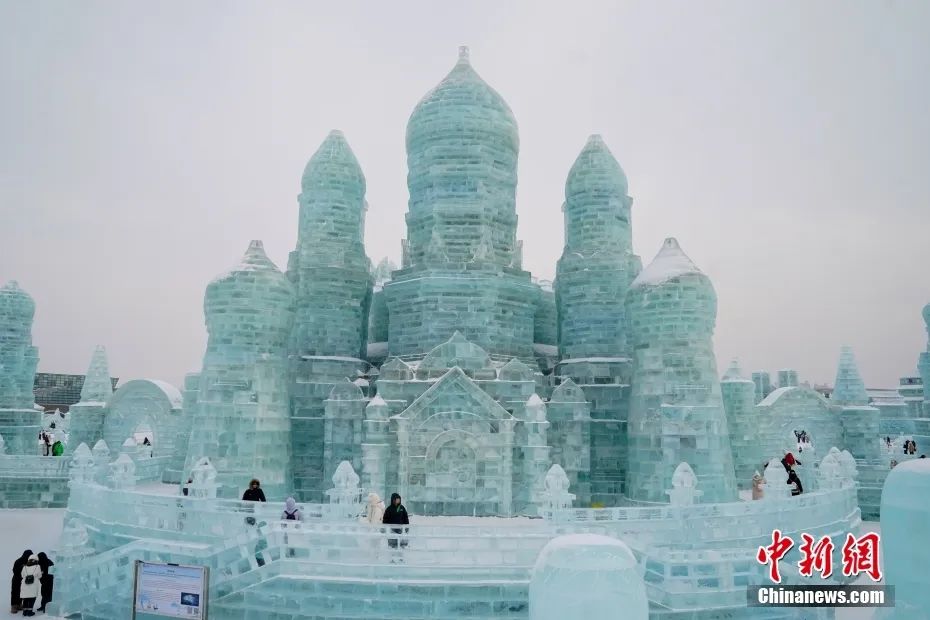 黑龙江冰雕冰雪世界图片