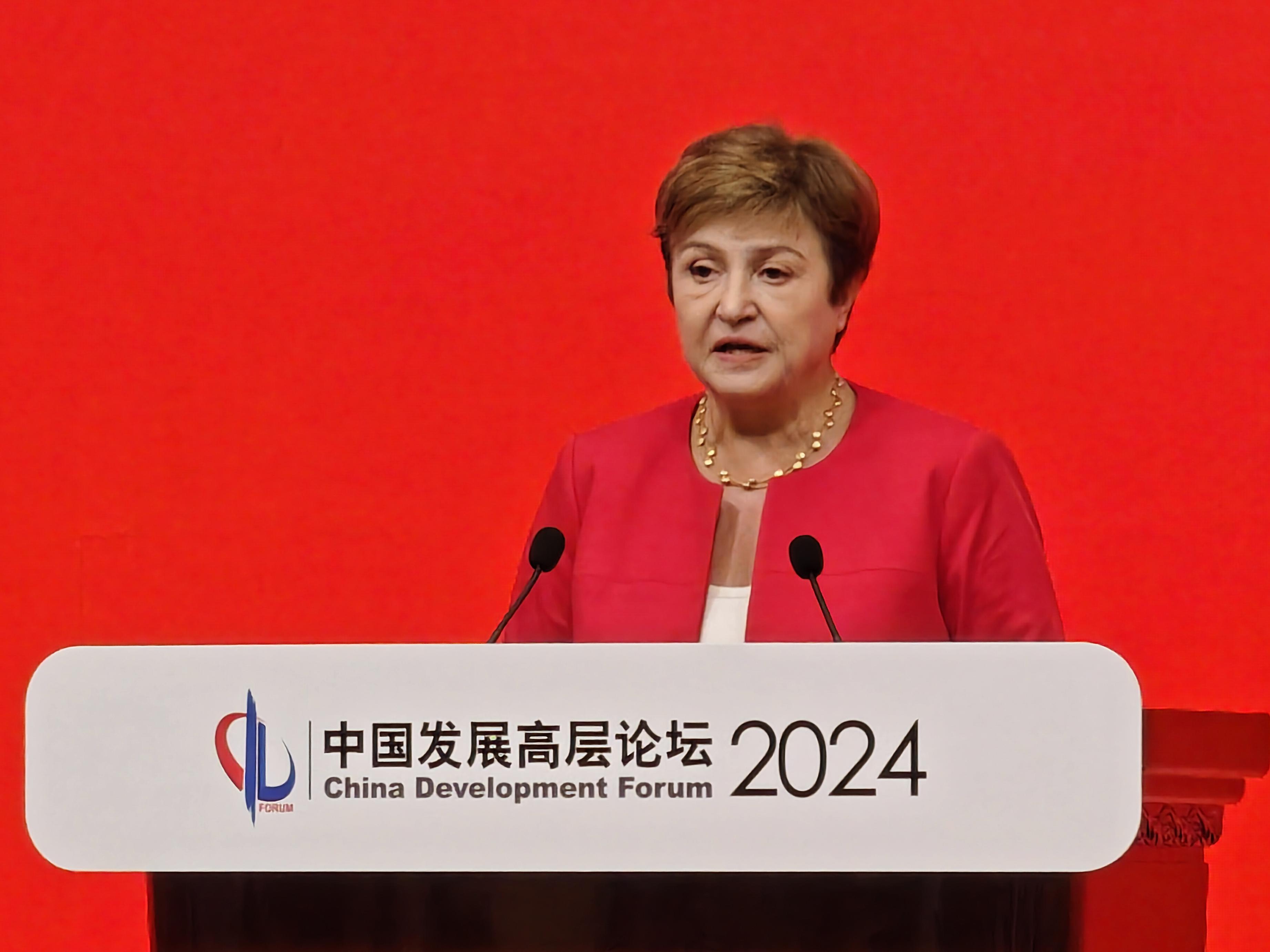 IMF总裁：中国将继续成为全球经济增长的关键贡献者_京报网