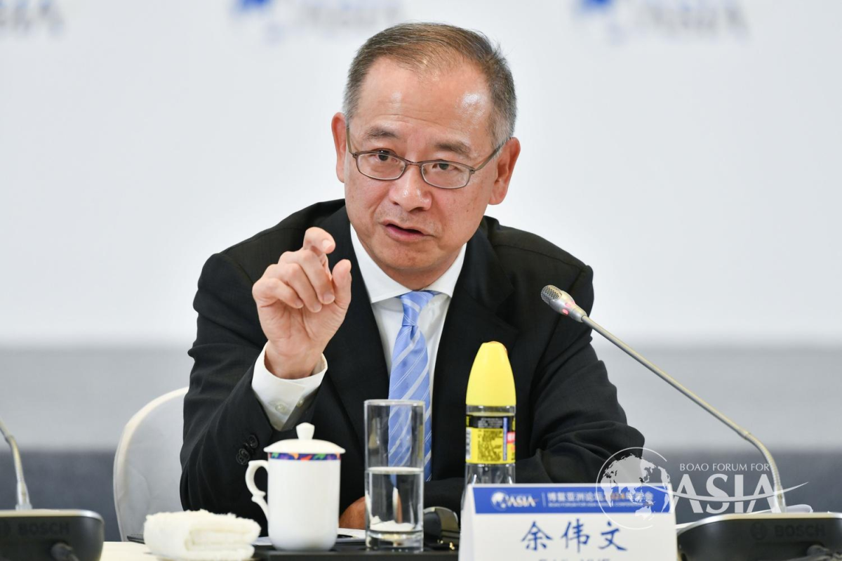 香港金融管理局总裁余伟文香港将持续打造绿色债券市场