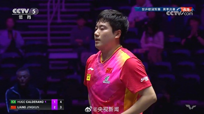 祝贺!梁靖昆夺得世乒联冠军赛韩国站男单冠军_京报网