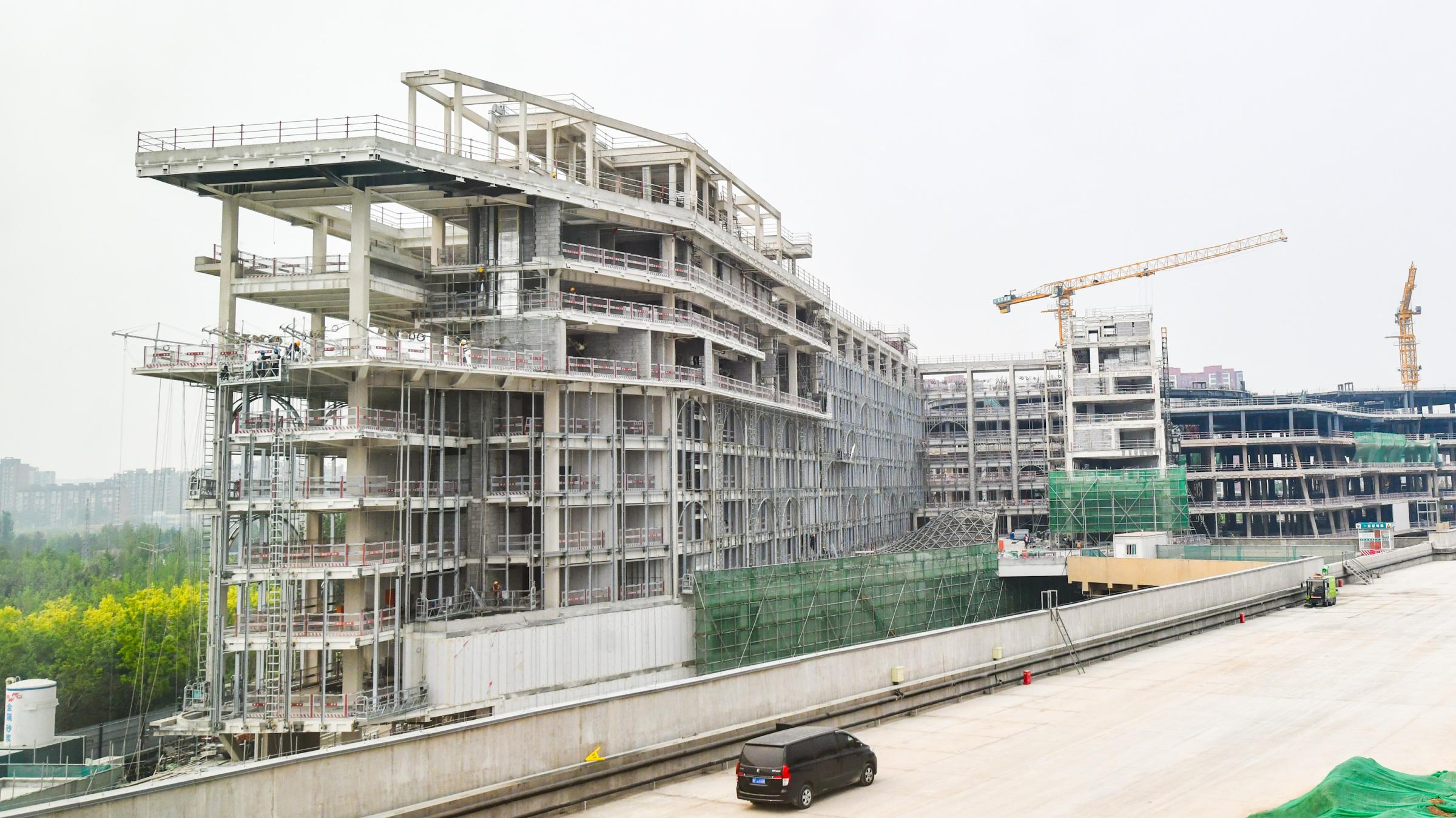 环球影城旁北京最大奥莱封顶!计划年内完工