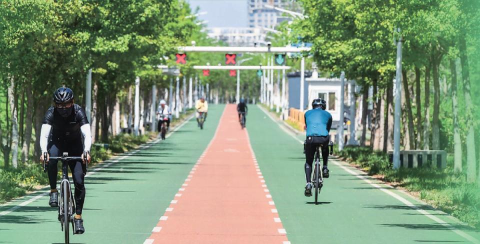 自行车专用路不断拓展,北京跑出"骑行友好城市"加速度