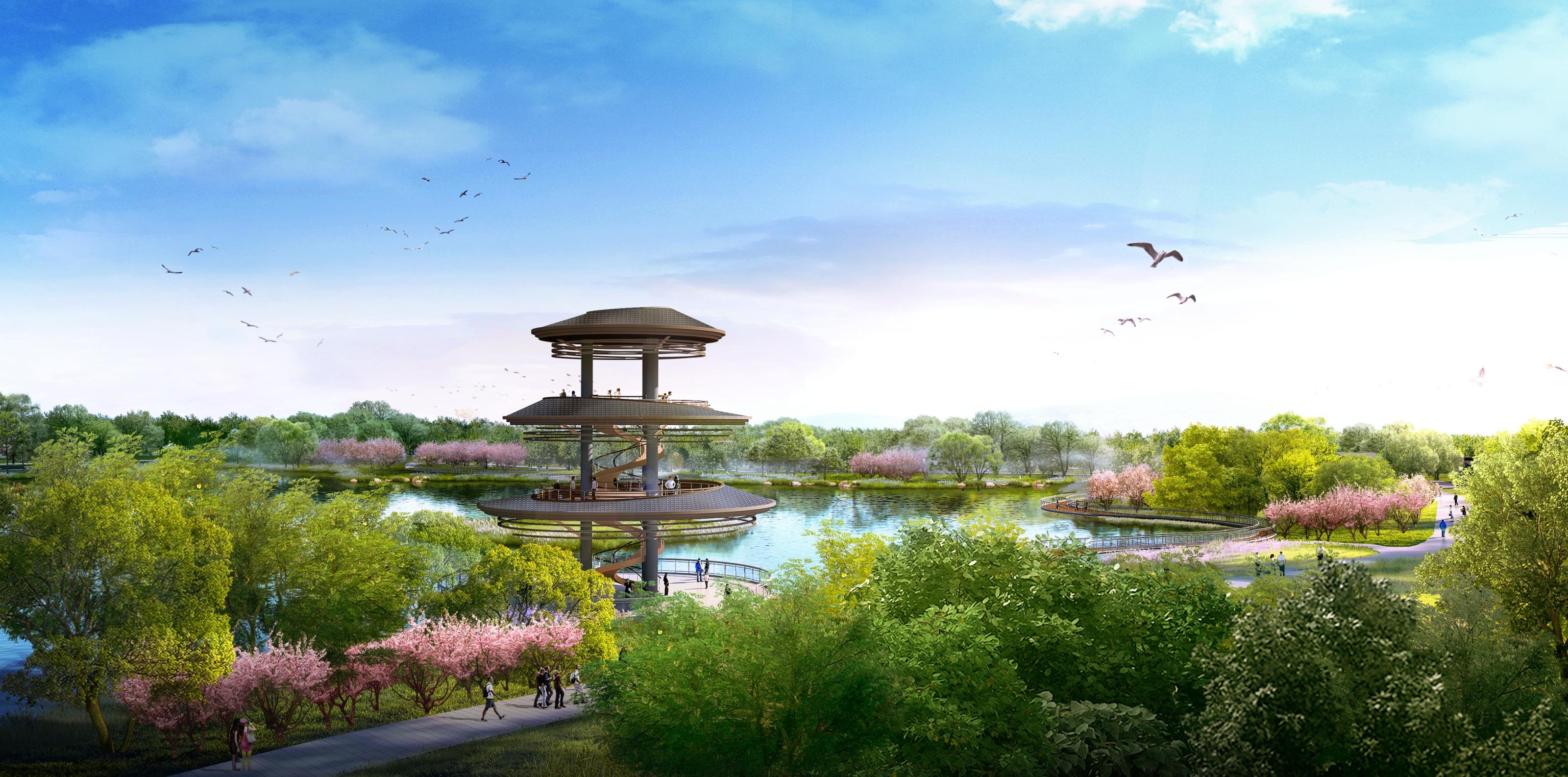 故宫北院旁,占地85万平方米!海淀西玉河雨水湿地公园开工