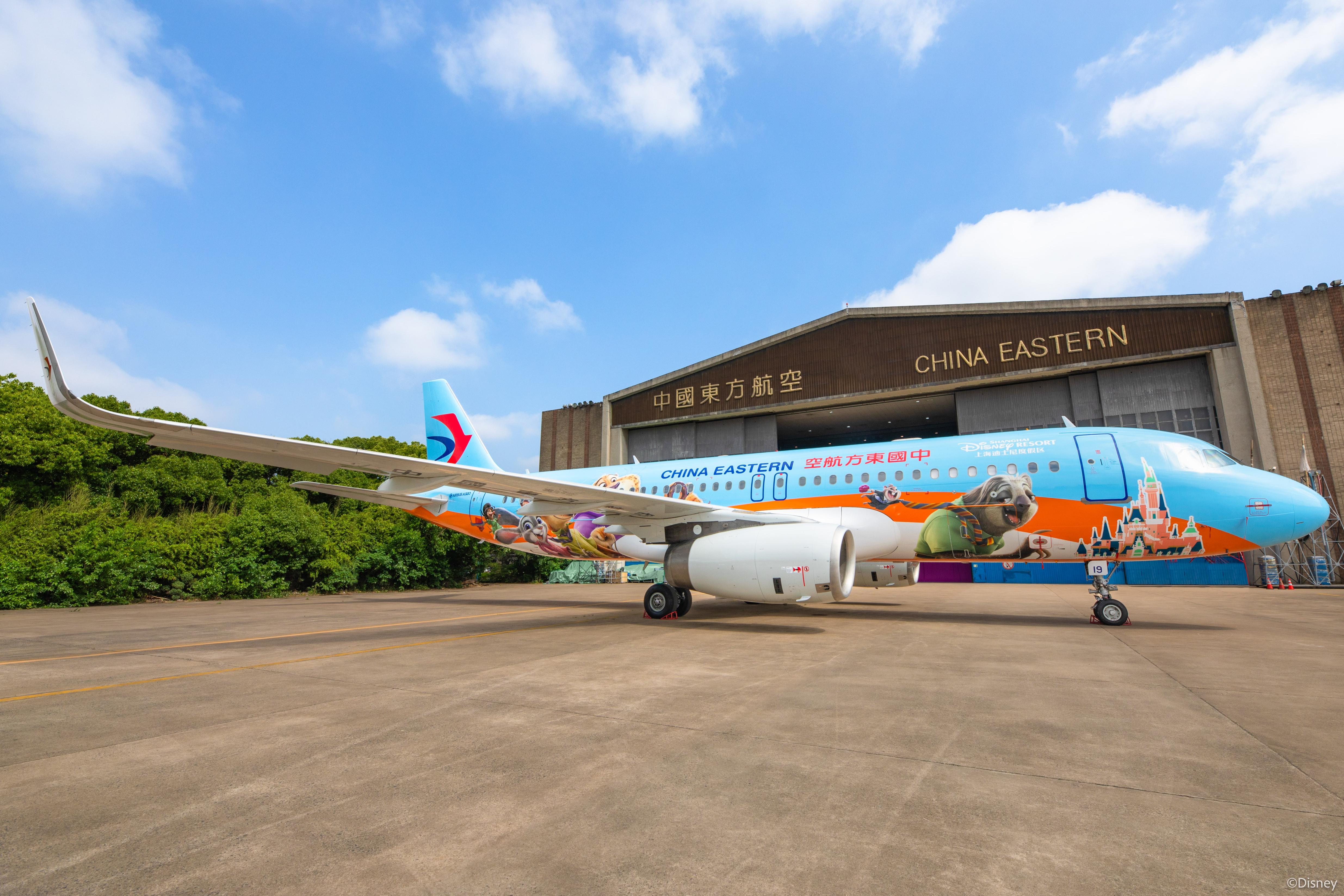 全新"疯狂动物城"主题彩绘飞机来了,多图抢先看