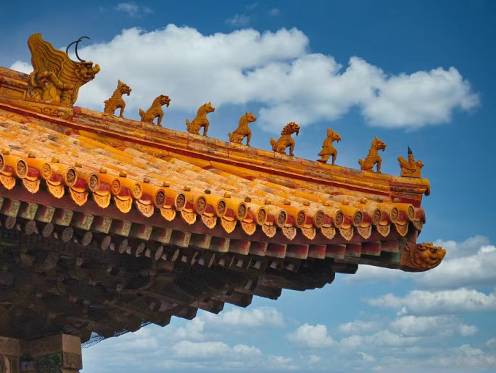 光影京华之五脊六兽｜揭秘屋顶上的“仪仗队”！它们组成了一部中国神话_京报网