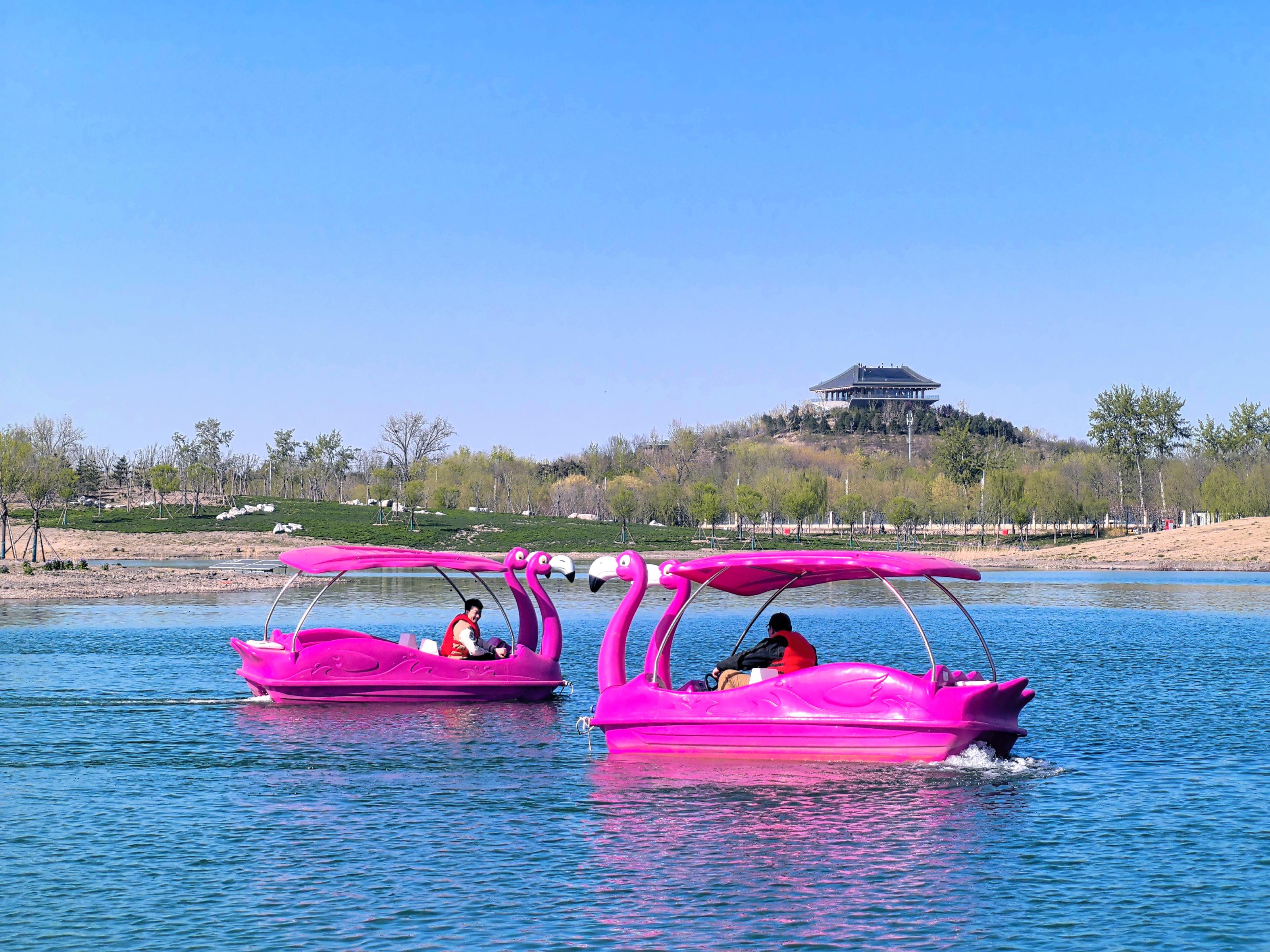 春和景明,和义农场湿地公园游船4月3日起航