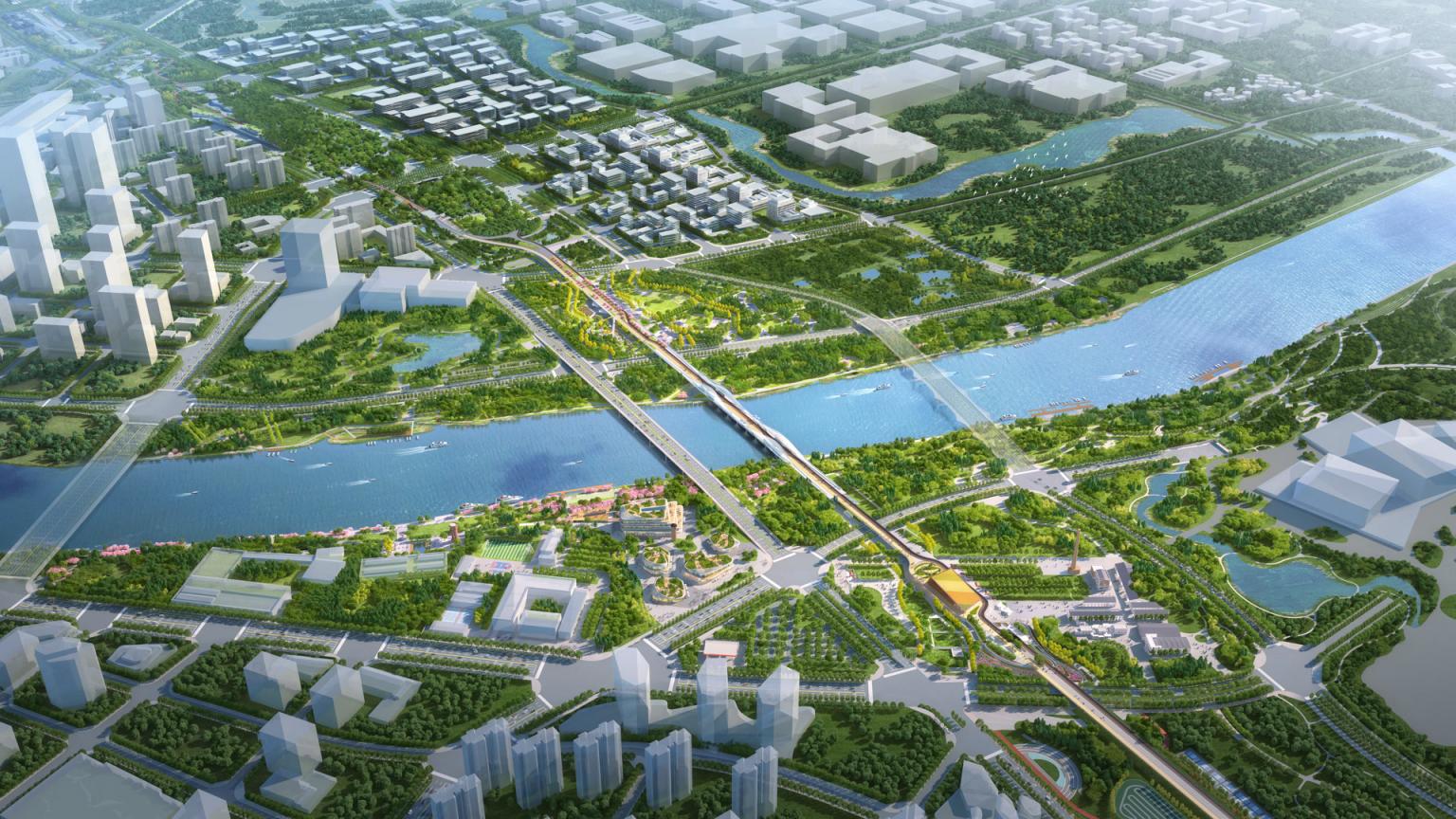 北京东部将添空中大花园,六环高线公园“云端”跑步观光购物_京报网