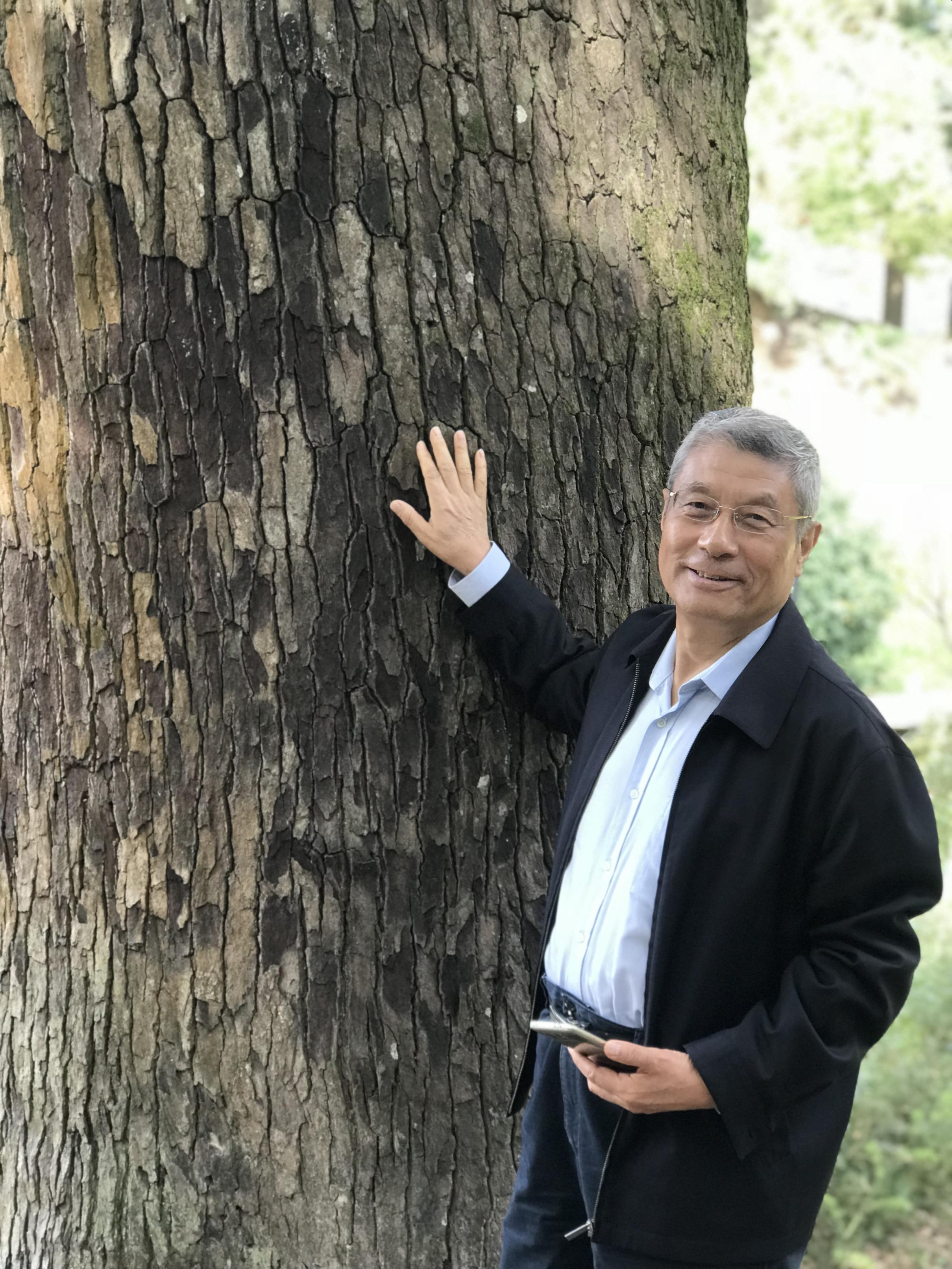 梁衡与人文古树