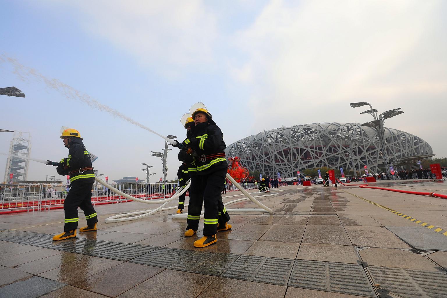 北京市全面运行2025年度消防宣传月行径5