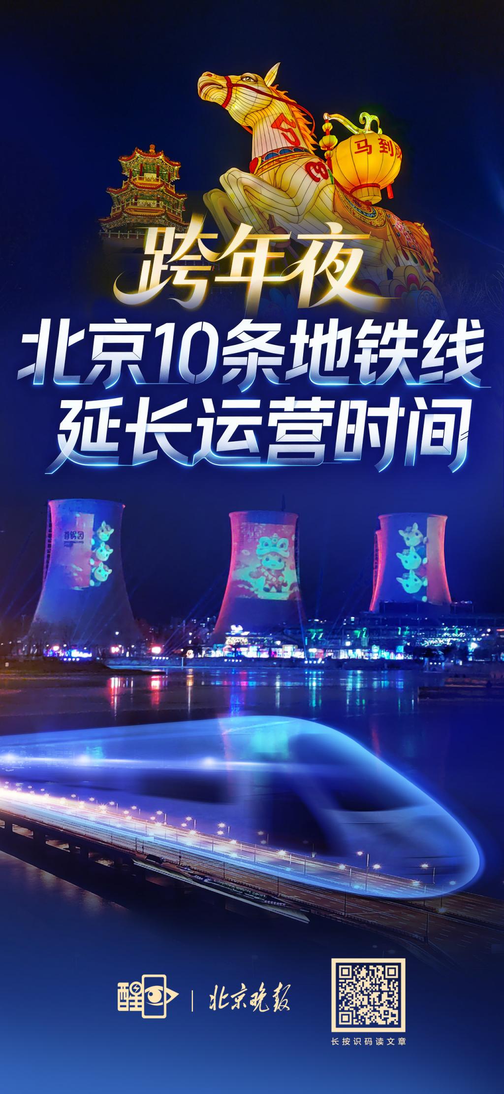 海报｜北京10条地铁线延长运营时间_京报网