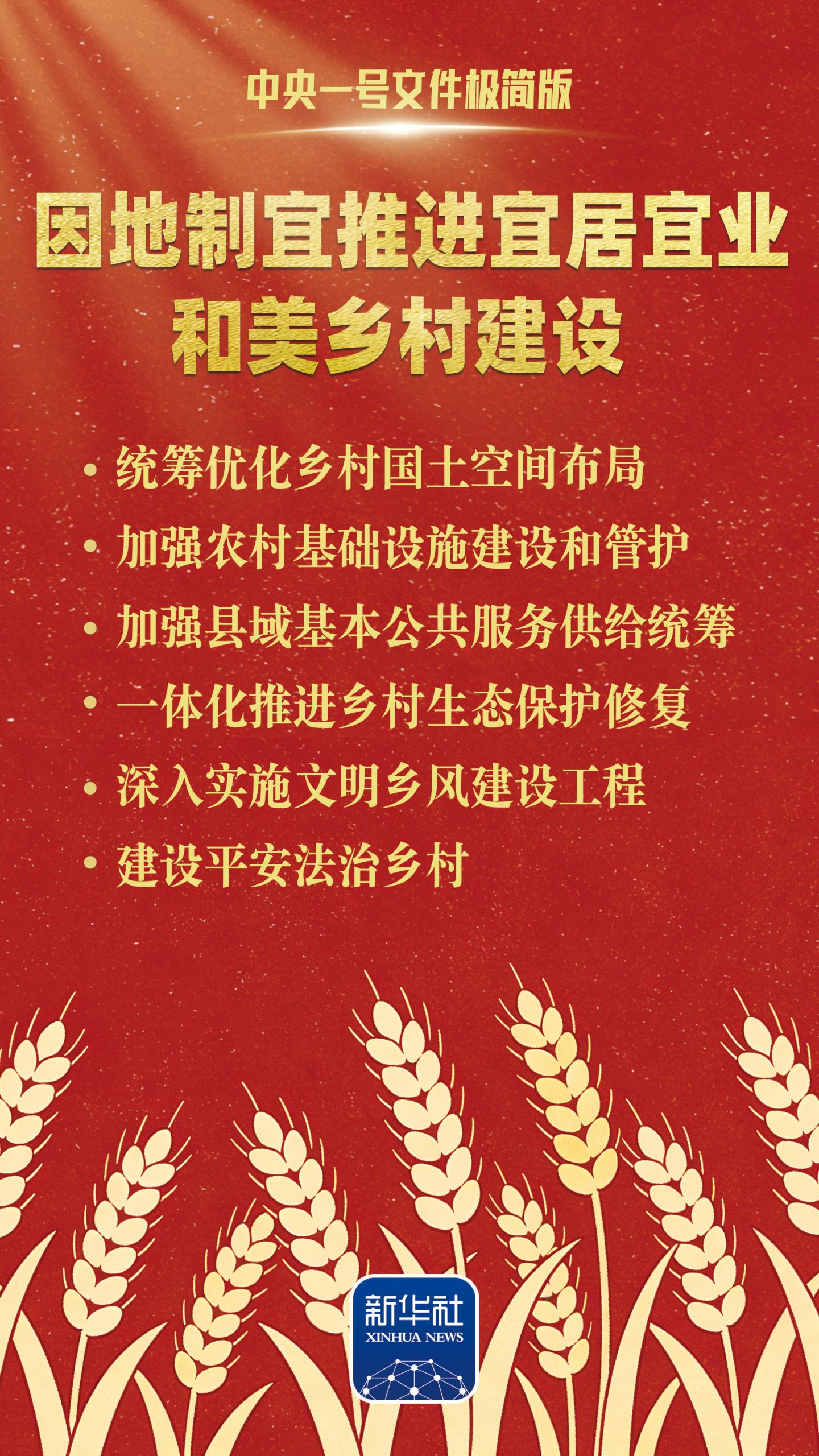 中央一号文件,极简版来了!_京报网