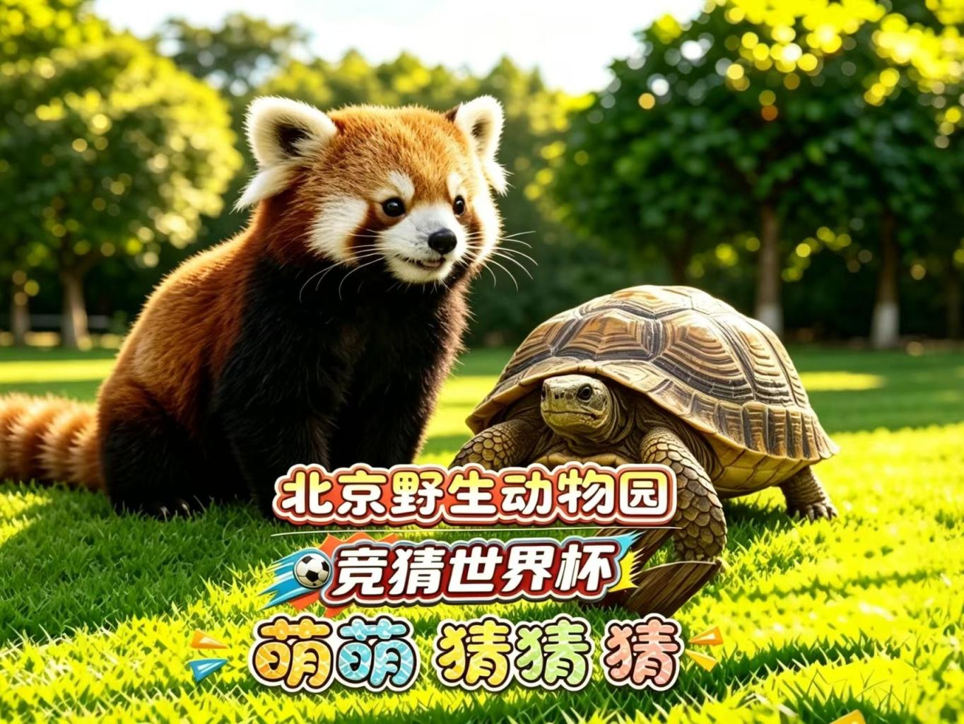 萌萌猜猜猜｜昨日专家实单再中奖！今晚世界杯，小熊猫江天和苏卡达陆龟来竞猜！_京报网