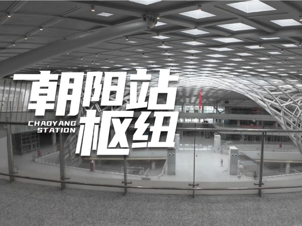建筑N次方｜花开富贵的建筑你看过吗？朝阳站枢纽这些...