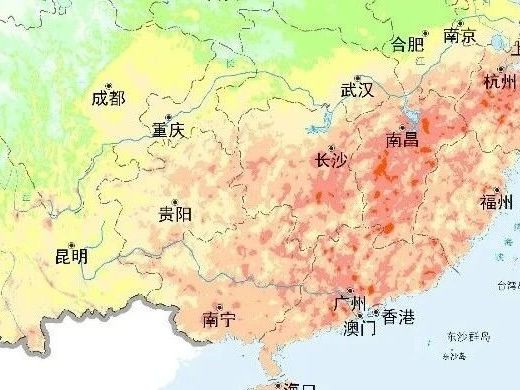 降雨带绵延千里，南方大范围高温闷热天气或持续至月底