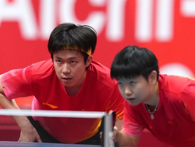 国乒两对名将会师决赛 第6次包揽亚运混双冠亚军