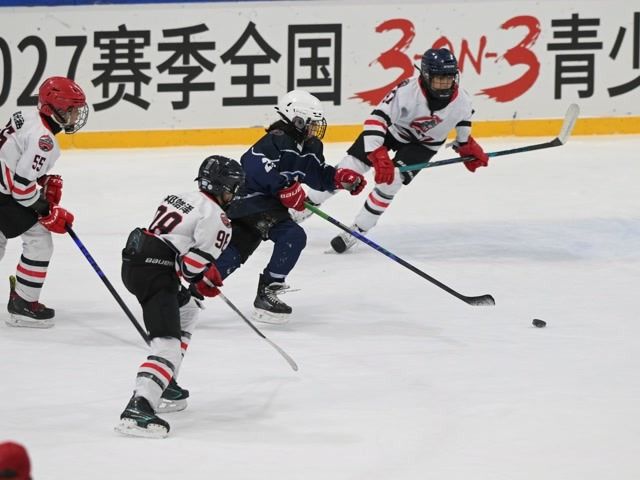 Beijing Division of national 3-on-3 youth Ice Hockey Open starts